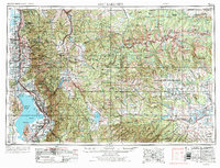 1954 Map of Salt Lake City, UT — High-Res, 1973 Print #2 | Pastmaps